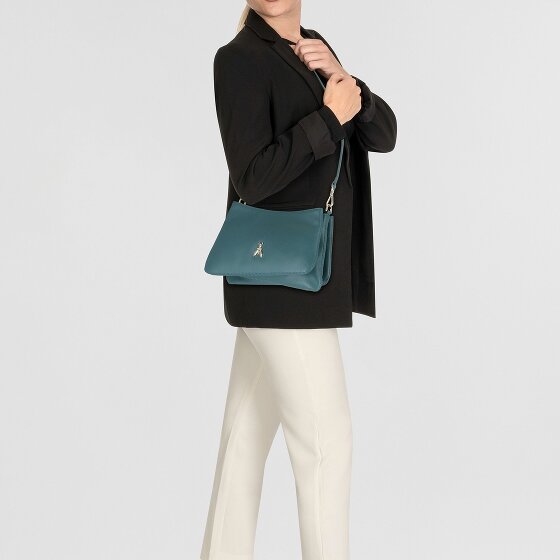 Patrizia Pepe Tris Schoudertas Leder 28 cm