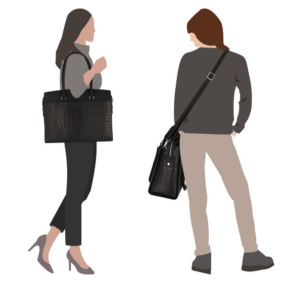 Burkely Cool Colbie Koffer Leer 40 cm Laptop compartiment