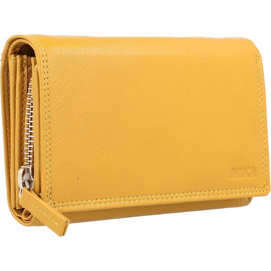 Mika Leren portemonnee 15 cm