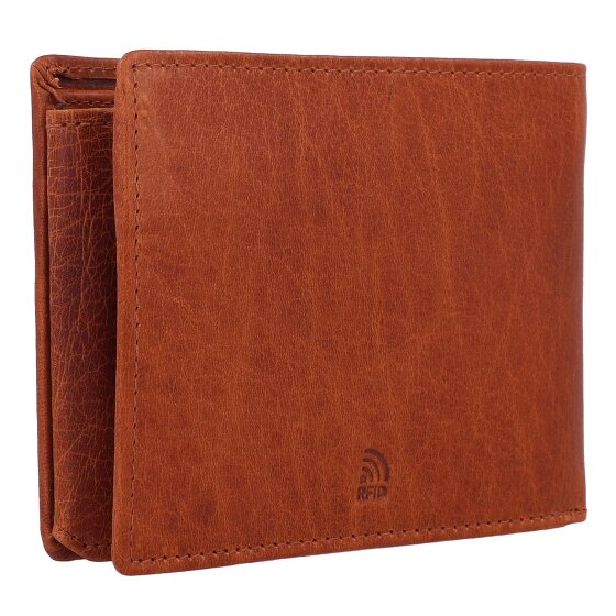 Greenburry House of Norway Portemonnee RFID-bescherming Leer 13 cm