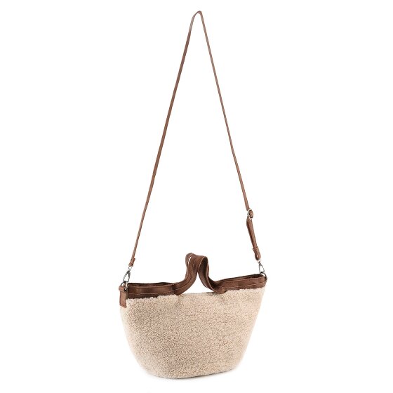 FredsBruder Teddy Layer Schoudertas Leer 40 cm