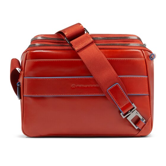 Piquadro Blue Square Schoudertas Leer 27 cm