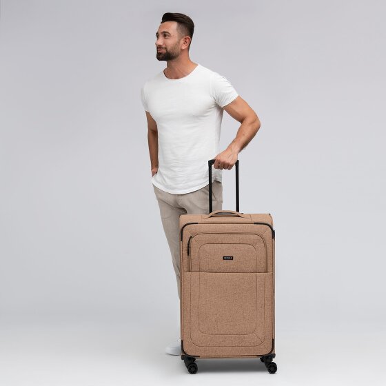 Redolz Essentials 12 LARGE 4 wielen Trolley 79 cm met uitbreidingsplooi