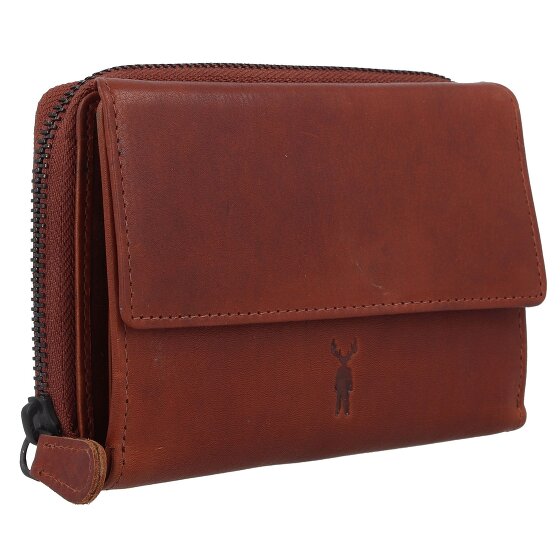 Jack Kinsky Risör Portemonnee RFID-bescherming Leer 14 cm