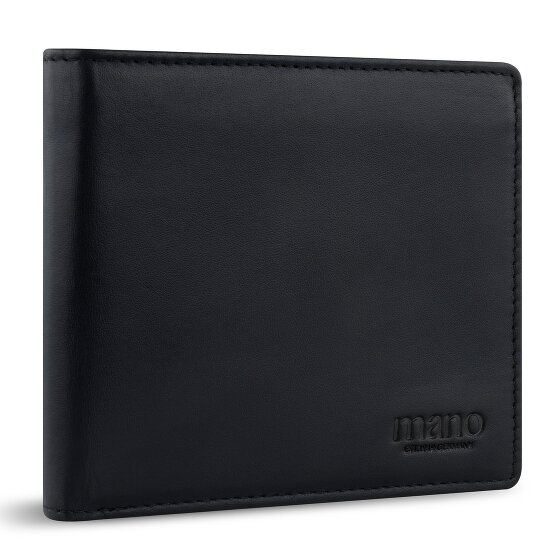 mano Don Andrea Portemonnee RFID-bescherming Leer 12 cm