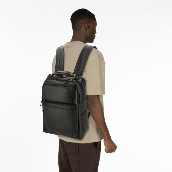 Piquadro Dagrugzak Leer 43 cm Laptop compartiment