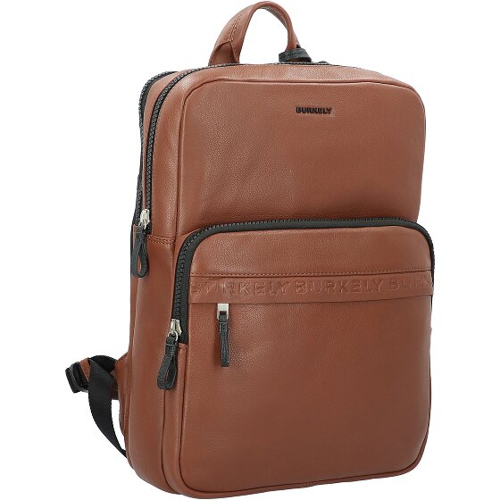 Burkely Bold Bobby Rugzak Leer 40 cm Laptopcompartiment