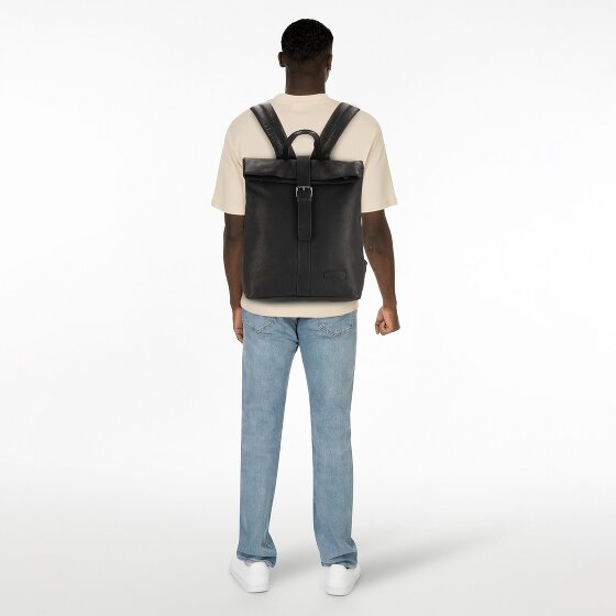 Jack Kinsky Porto Dagrugzak Leer 37 cm Laptop compartiment Jack Kinsky Porto Dagrugzak Leer 37 cm Laptop compartiment