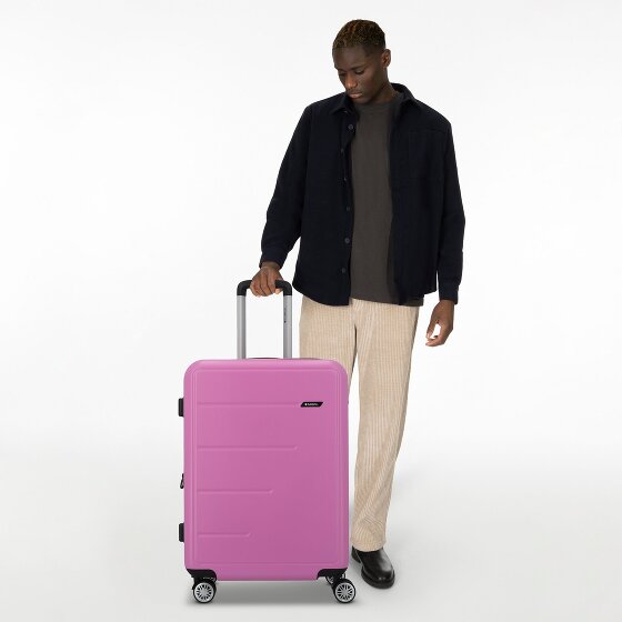 Gabol Future Plus 4 wielen Trolley 66 cm met uitbreidingsplooi