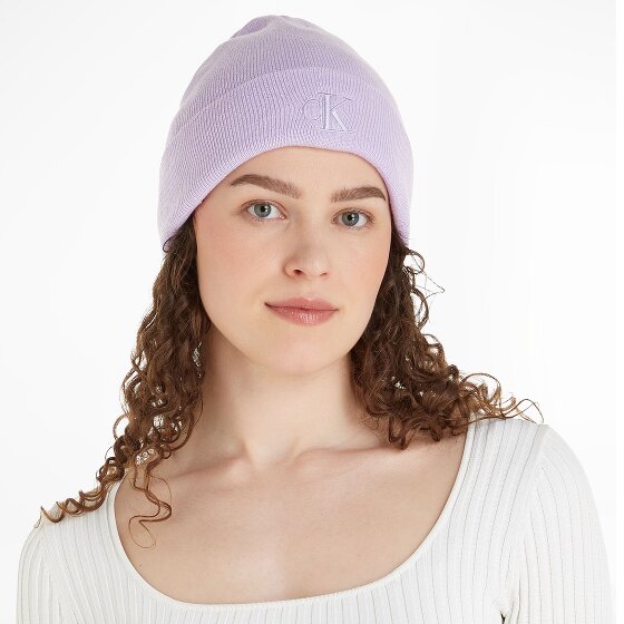 Calvin Klein Jeans Monogram Embro Gebreide muts