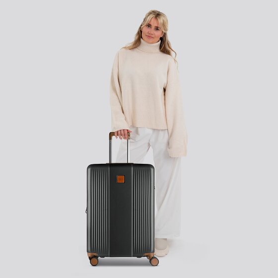 Bric's Ferrara 4 wielen Trolley M 67 cm met uitbreidingsplooi