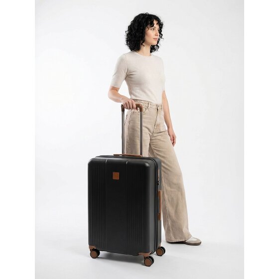 Bric's Ferrara 4 wielen Trolley M 67 cm met uitbreidingsplooi