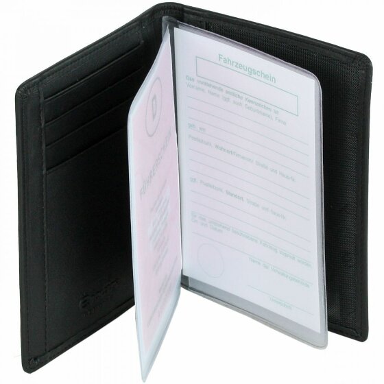 Esquire Logo ID etui leer 9 cm