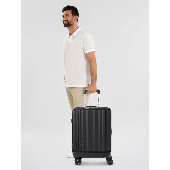 Benzi 5801 4 wielen Cabinewagen 55 cm Laptop compartiment