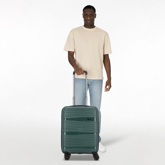 d&n Travel Line 4300 4 wielen Cabinewagen S 55 cm