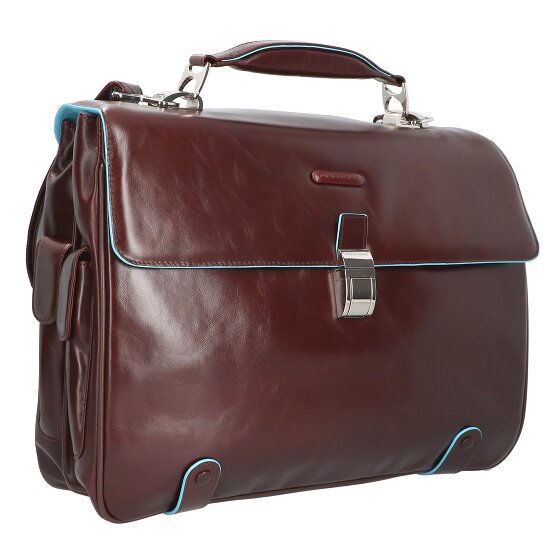 Piquadro Blue Square Briefcase I Leder 44 cm Laptopcompartiment