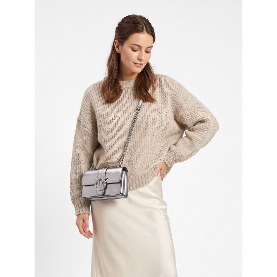 PINKO Love One Mini Crossbody tas Leder 20 cm