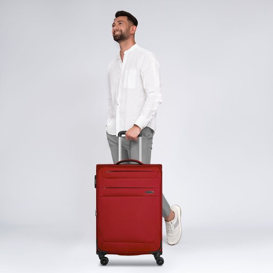 Worldpack Chicago 4 wielen Trolley M 67 cm met uitbreidingsplooi