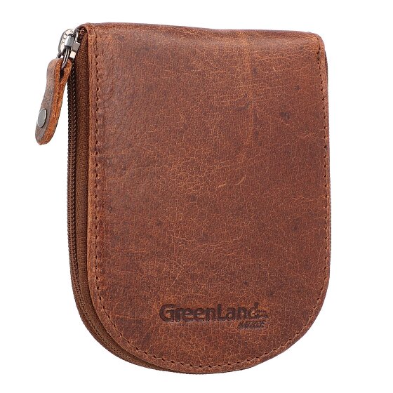 Greenland Nature Montana Munten Portemonnee RFID Leer 9 cm