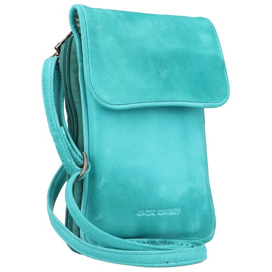 Jack Kinsky Nassau Mobiel Telefoonhoesje RFID Leer 9,5 cm