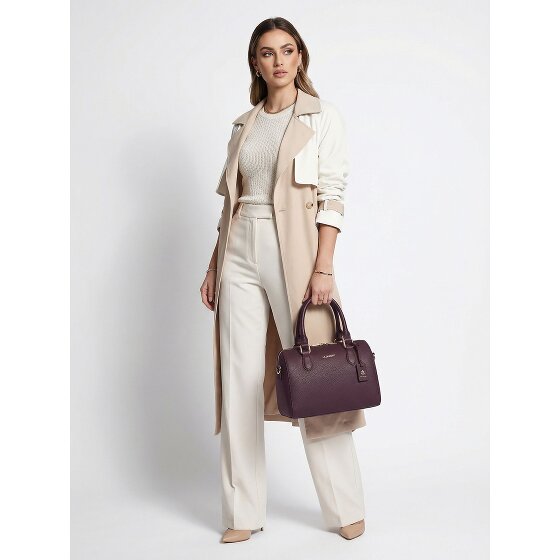 Lazarotti Bologna Leren Bowlingtas Handtas Crossbody Leer 26 cm