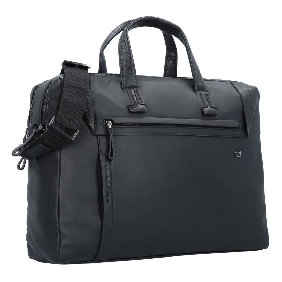 Piquadro Koffer Leer 43.5 cm Laptop compartiment