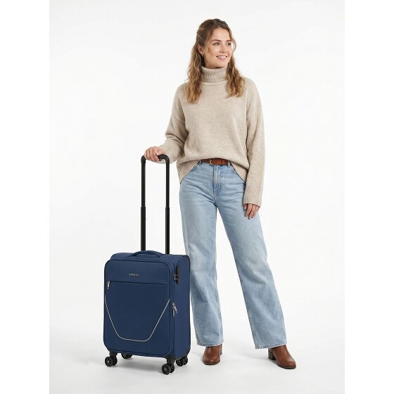 Stratic taska 4 wielen Cabinewagen S 55 cm met uitbreidingsplooi