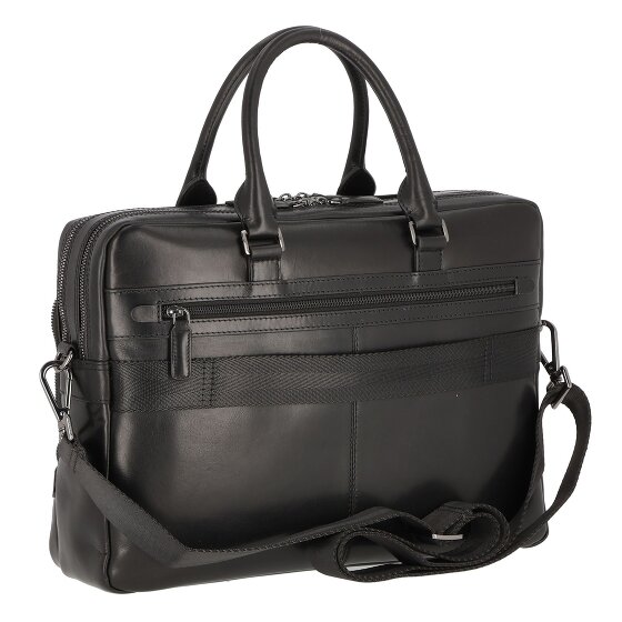 bugatti Romano Koffer Leer 40 cm Laptop compartiment