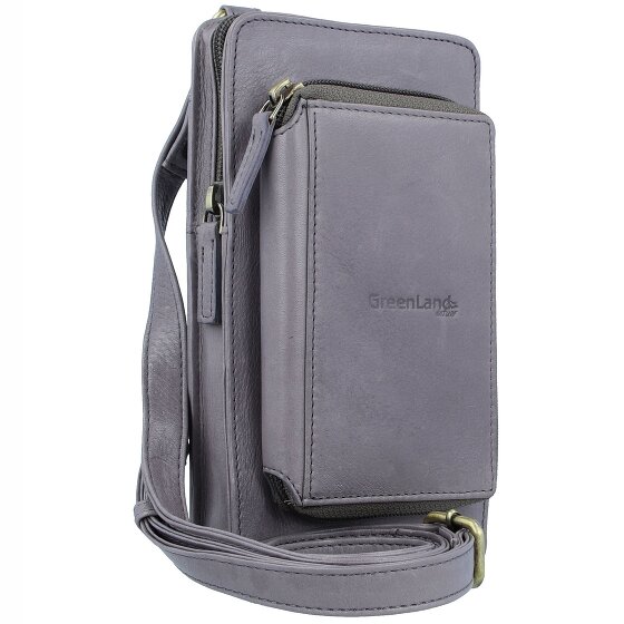 Greenland Nature Natuur Zacht Mobiel Tasje Portemonnee Leer 11 cm
