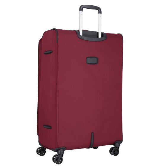 d&n Travel Line 9504 4 wielen Trolley L 76 cm met uitbreidingsplooi