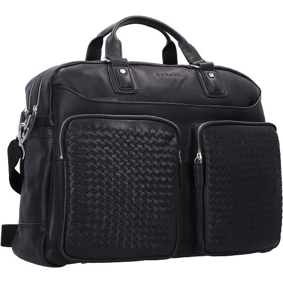 bugatti Geweven aktetas Leer 48 cm