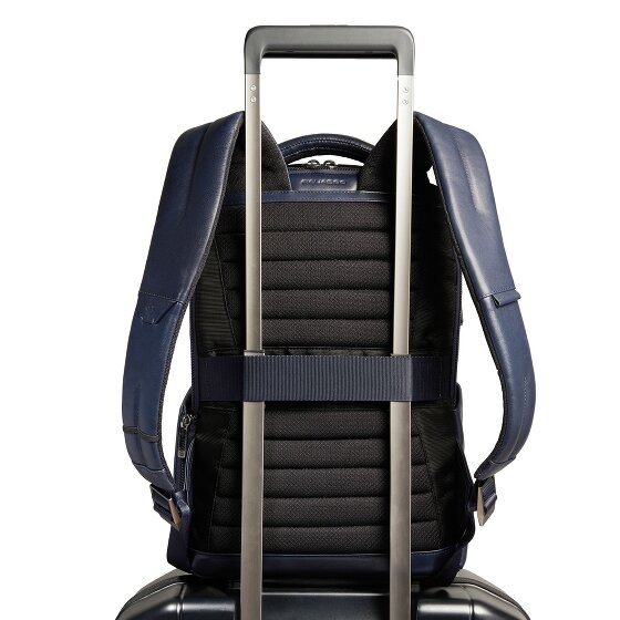 Piquadro Zaino Dagrugzak Leer 40 cm Laptop compartiment
