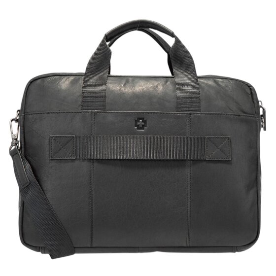 Strellson Clapton Koffer Leer 39 cm Laptop compartiment