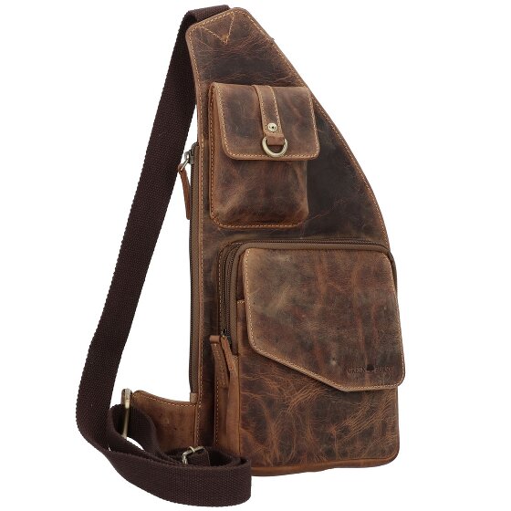 Greenburry Vintage Schoudertas Leer 20 cm