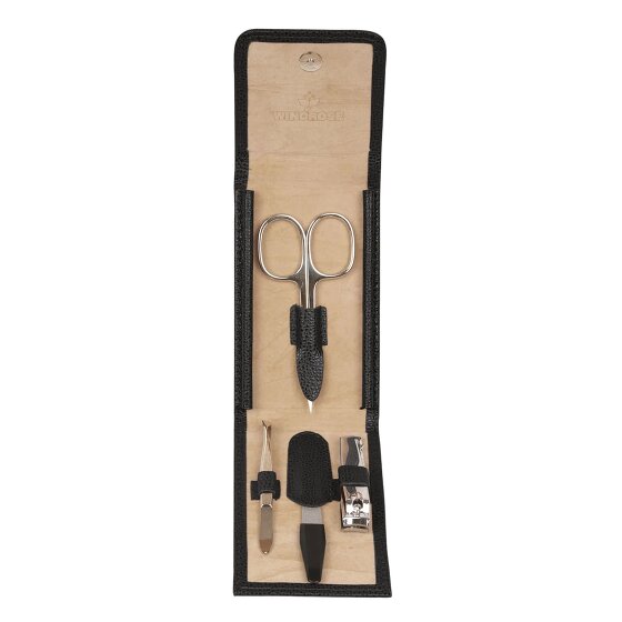 Windrose Beluga Juwelenkistje Leer 10 cm