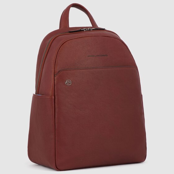 Piquadro Black Square Dagrugzak Leer 36 cm Laptop compartiment