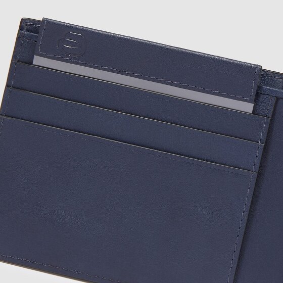 Piquadro Liko Portemonnee RFID-bescherming Leer 11 cm