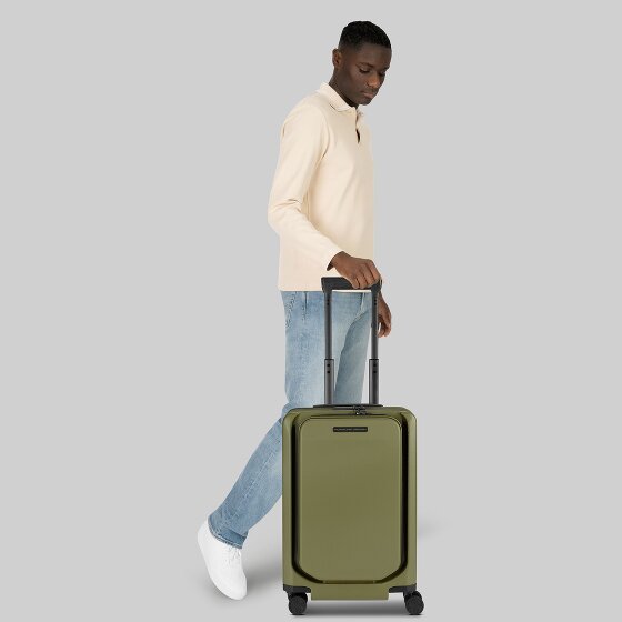 Porsche Design Voyager 3.0 4 wielen Cabinewagen S 55 cm Laptop compartiment met uitbreidingsplooi