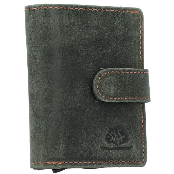 Greenburry Vintage Originele Portemonnee RFID Leer 8 cm