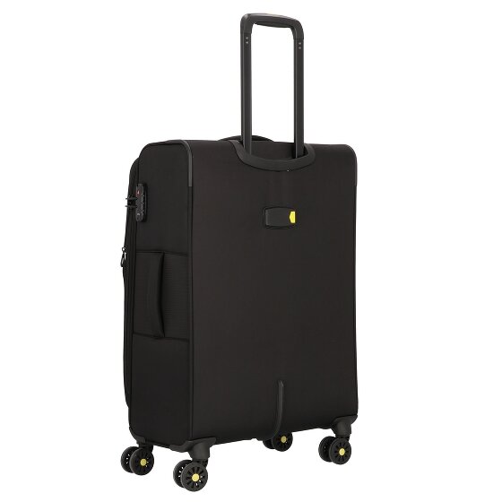 d&n Travel Line 9704 4 wielen Trolley M 68 cm met uitbreidingsplooi