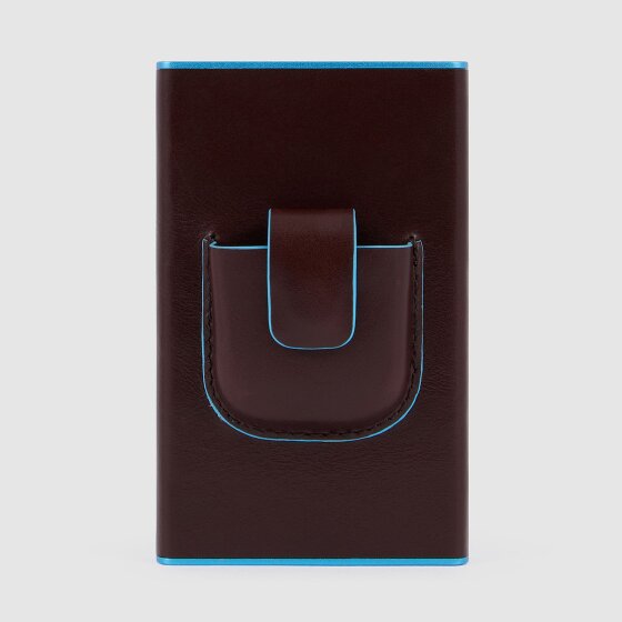 Piquadro Black Square Kredietkaart etui RFID-bescherming Leer 6 cm
