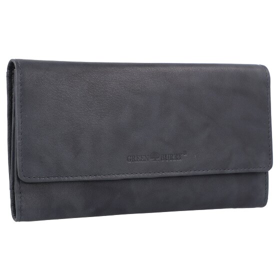 Greenburry Basic Portemonnee RFID Leer 19 cm
