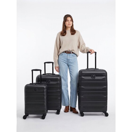 Delsey Paris Air Armour 4 wielen Kofferset 3-delig met uitbreidingsplooi