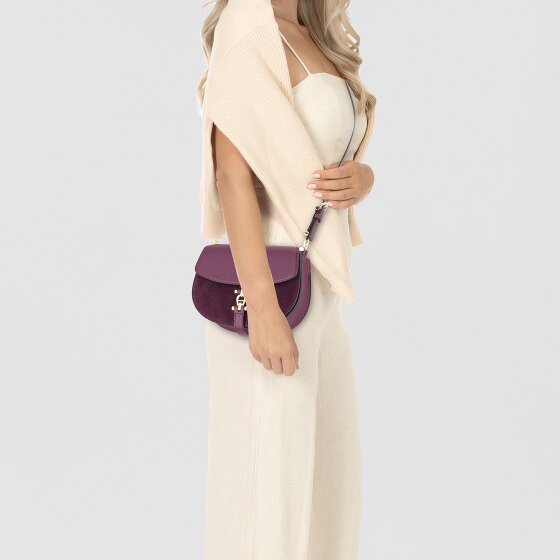 AIGNER Delia Schoudertas Leer 21 cm