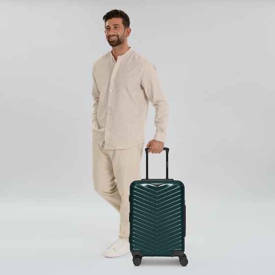 Redolz Essentials 18 4 wielen Cabinewagen 55 cm met uitbreidingsplooi