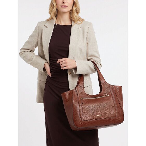 The Bridge Luce Soft Shopper Tas Leder 50 cm