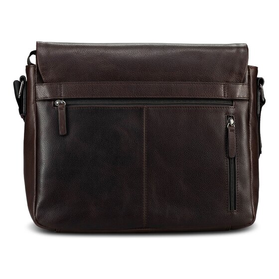 Jost London Messenger Leder 34 cm Laptopvak