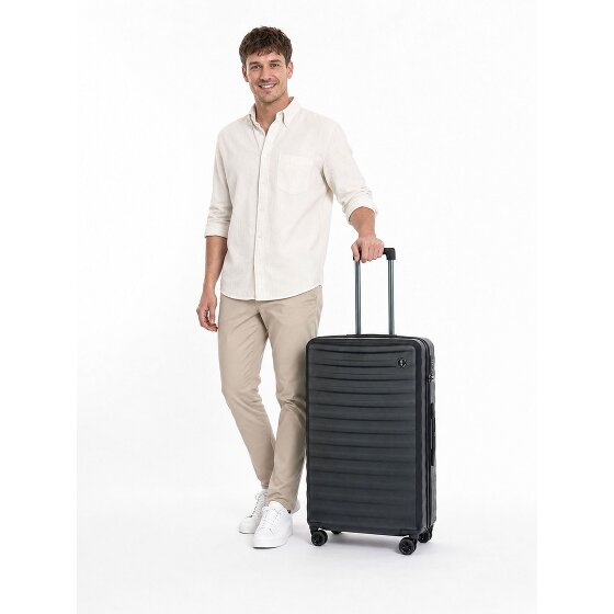Bric's Nausicaa 4 wielen Trolley L 78 cm met uitbreidingsplooi