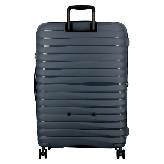 Jump Xwave 4 wielen Trolley 76 cm met uitbreidingsplooi