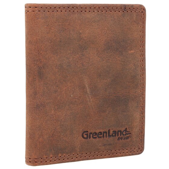 Greenland Nature Montenegro Creditcard etui RFID Leer 8,5 cm Greenland Nature Montenegro Creditcard etui RFID Leer 8,5 cm